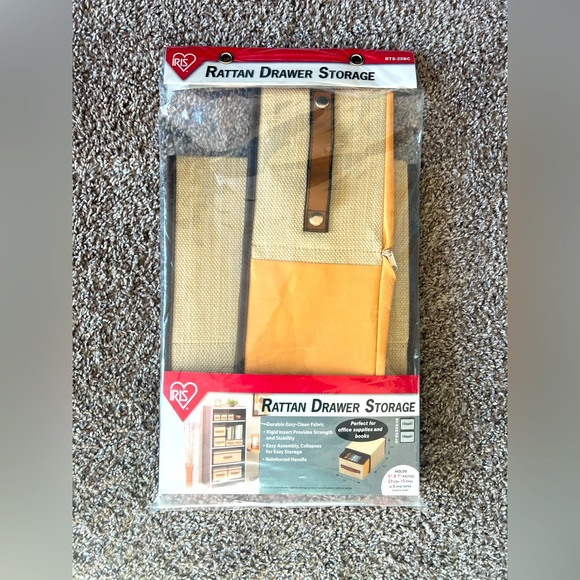 RATAN DRAWER STORAGE - Picture 1 of 2